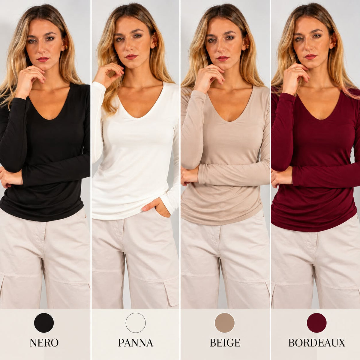 Maglia V Doppiata